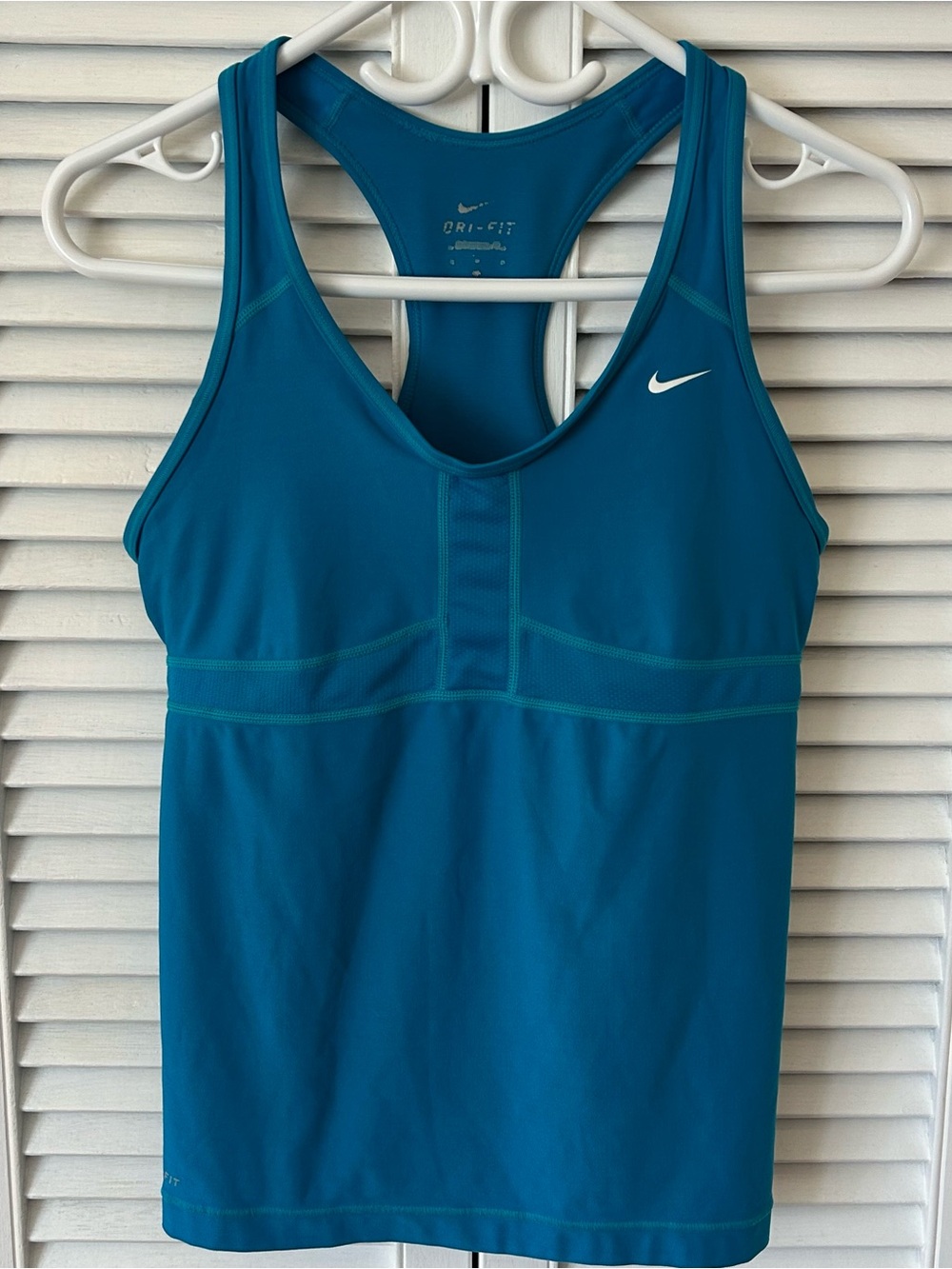 Nike Teal Dri-FIT Racerback Sports Tank